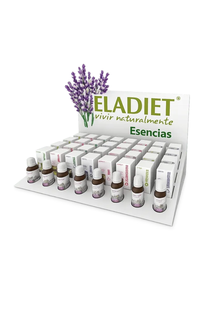 Expositor de mostrador Eladiet Esencias