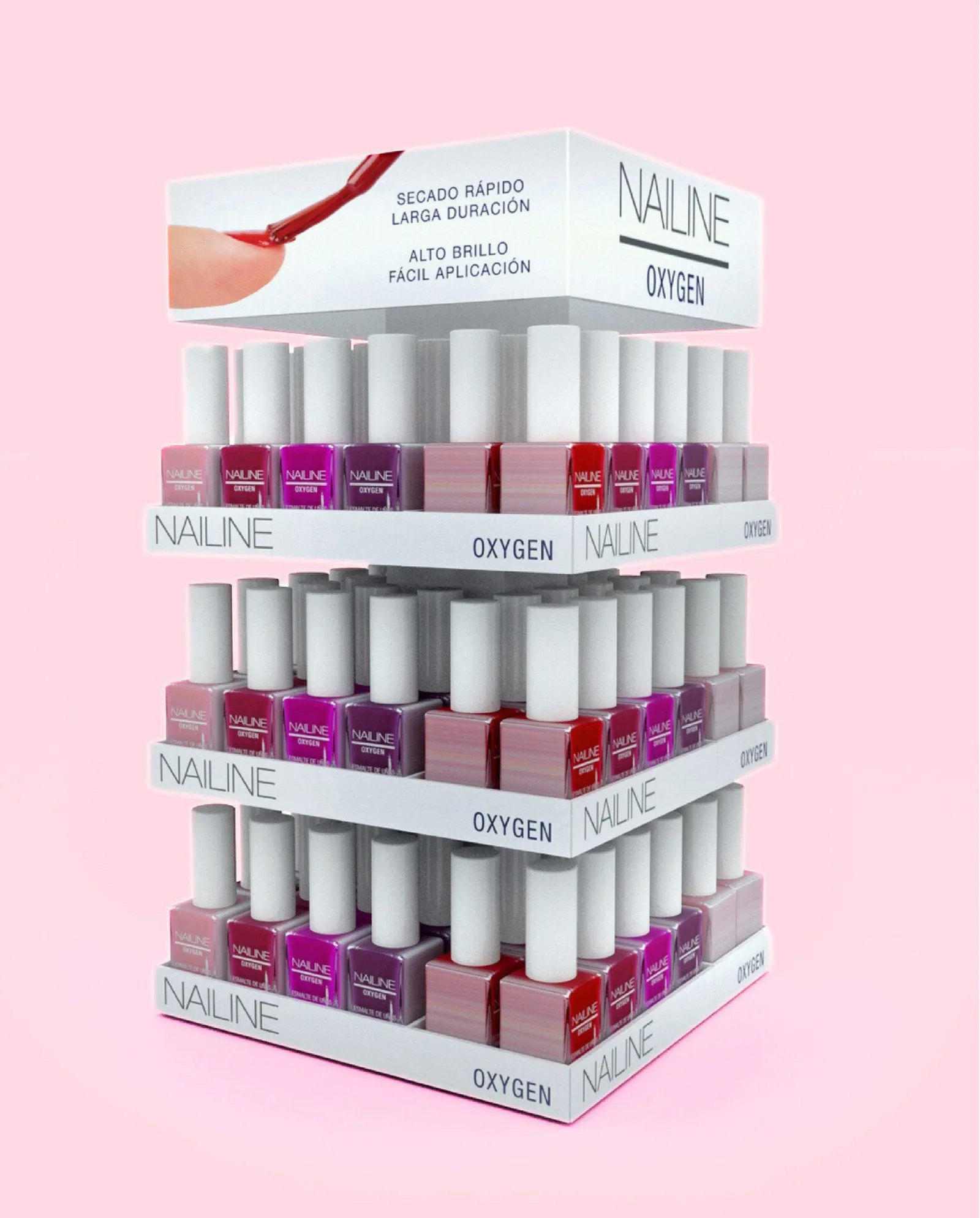 Expositor de sobremesa de Nailine